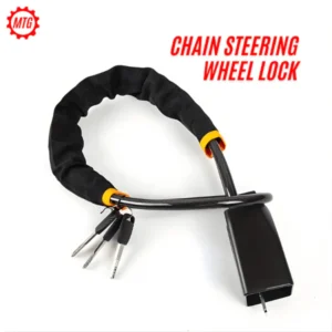 Seat Belt Steering Wheel Lock – Quick Locking Anti-Theft Strap
