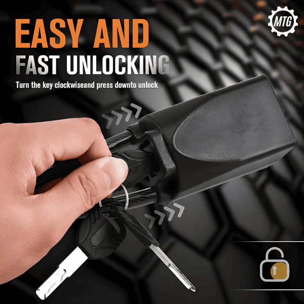 Seat Belt Steering Wheel Lock – Quick Locking Anti-Theft Strap - Image 5